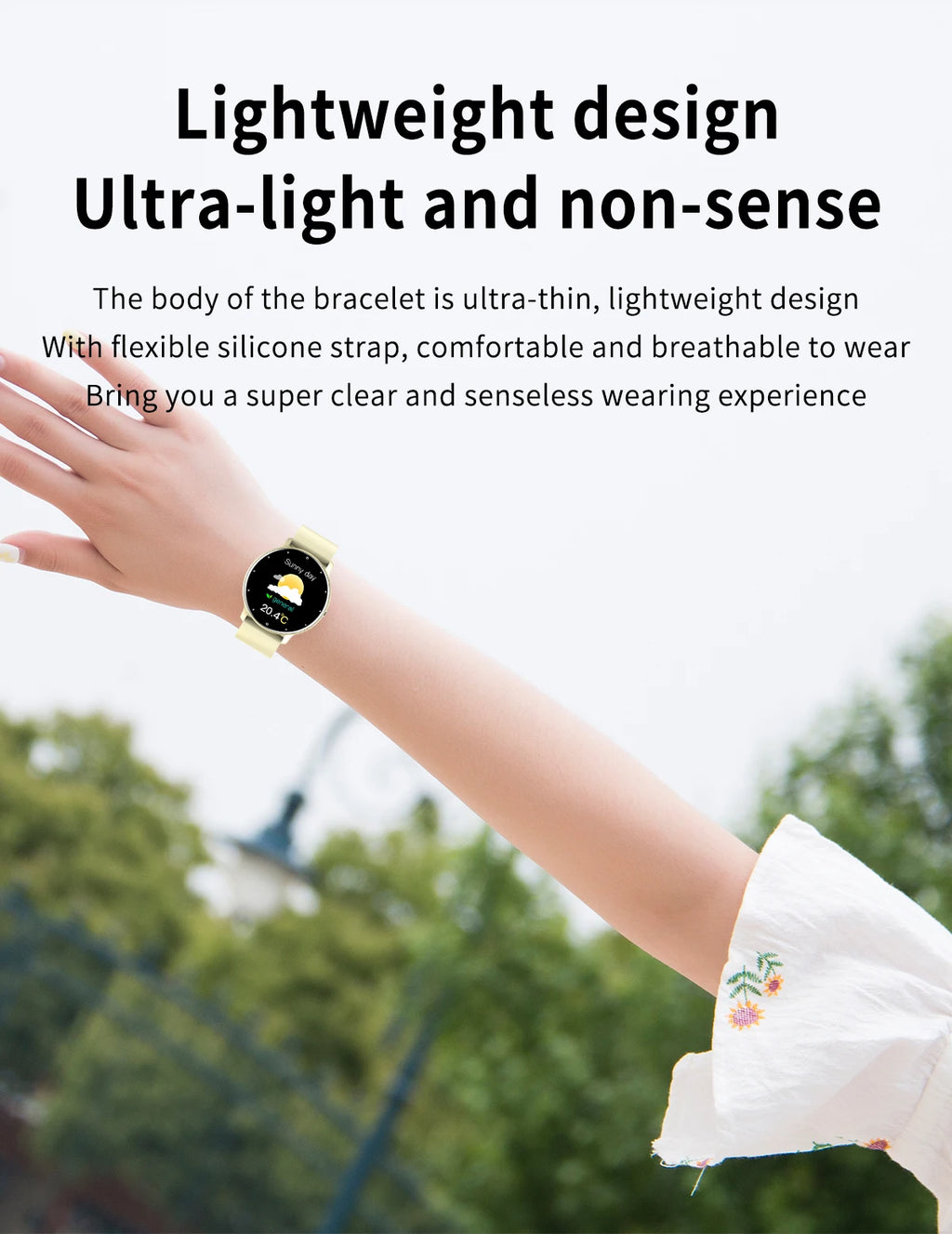 LIGE 2026 Smartwatch with Heart Rate Monitor
