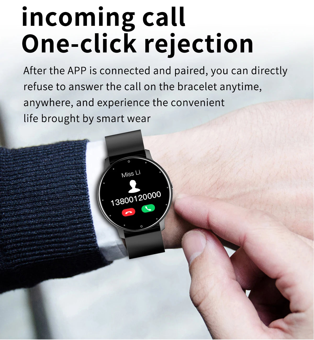 LIGE 2026 Smartwatch with Heart Rate Monitor
