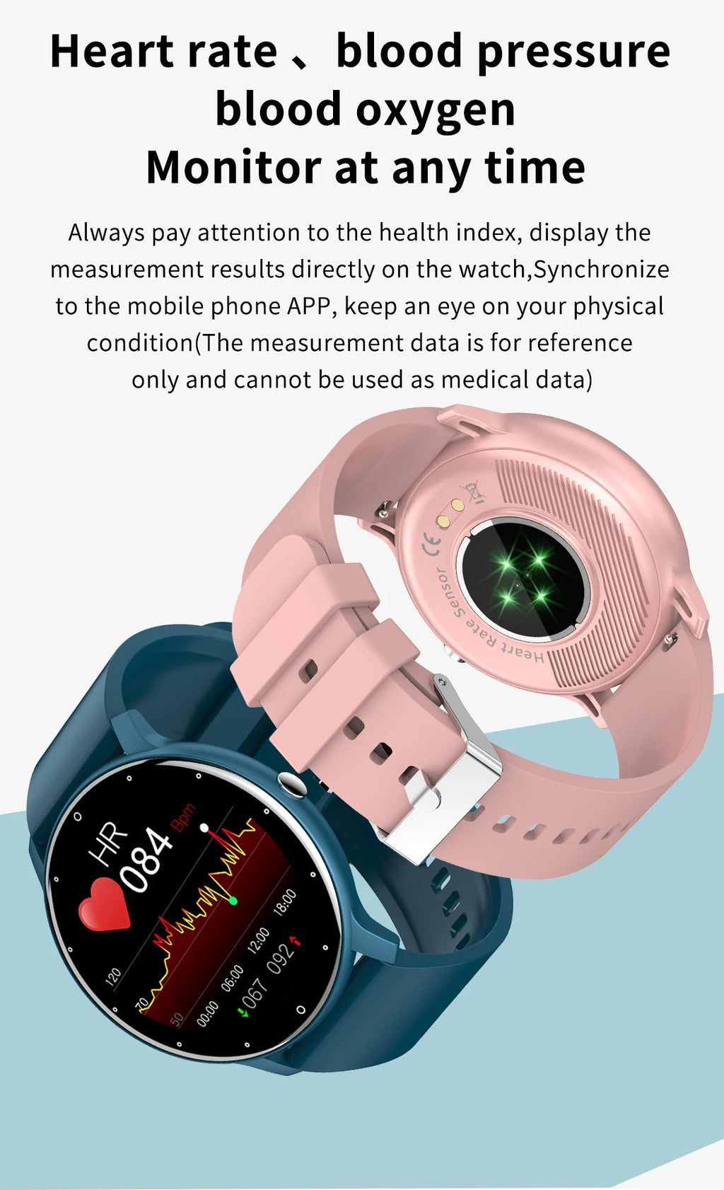 LIGE 2026 Smartwatch with Heart Rate Monitor