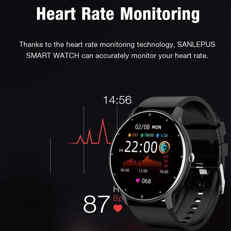 LIGE 2026 Smartwatch with Heart Rate Monitor