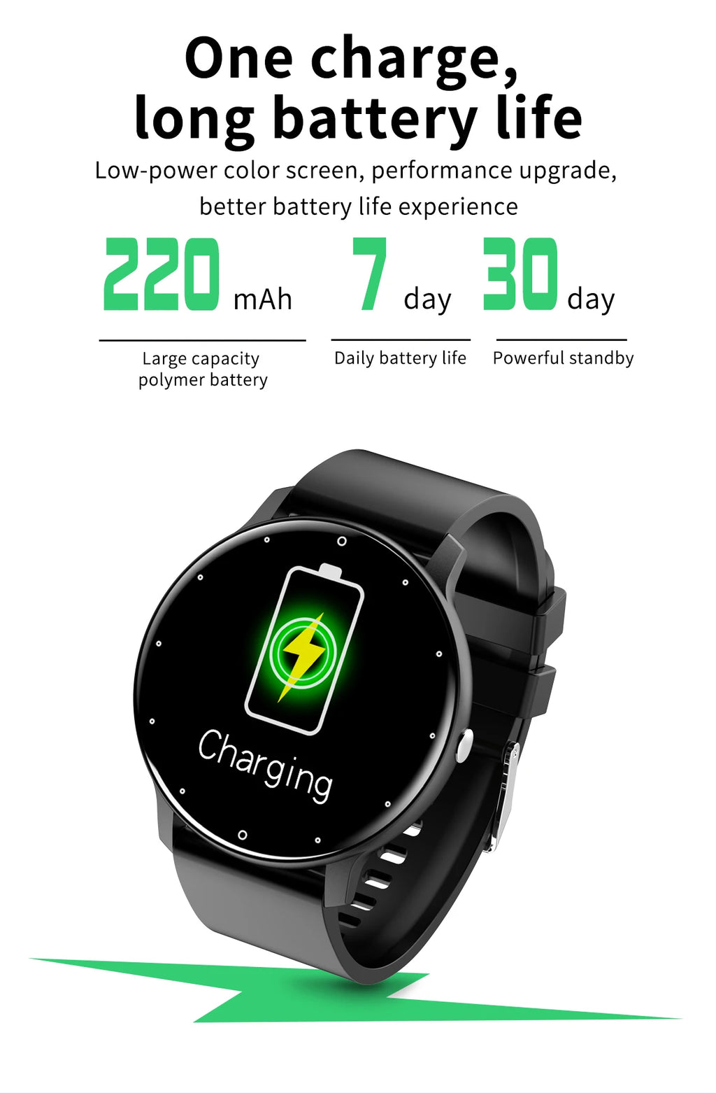 LIGE 2026 Smartwatch with Heart Rate Monitor