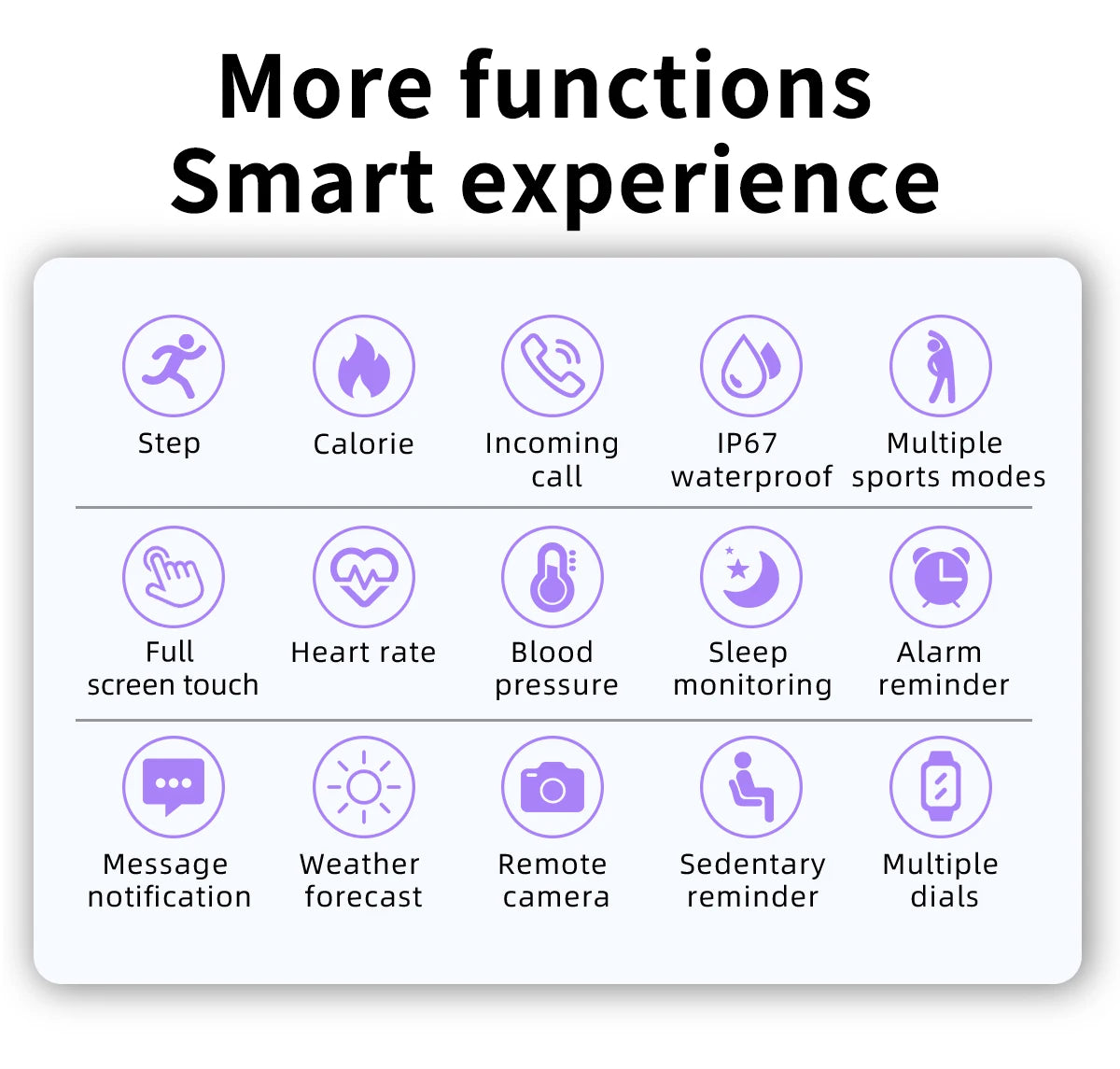LIGE 2026 Smartwatch with Heart Rate Monitor