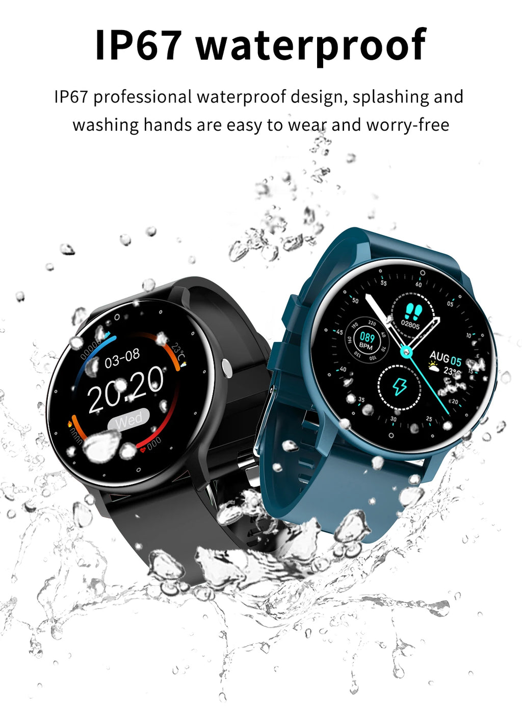 LIGE 2026 Smartwatch with Heart Rate Monitor