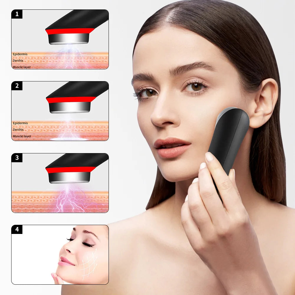 EMS Microcurrent Anti-Aging Facial Massager