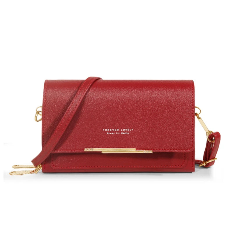 Korean Multifunctional Wallet with Shoulder Bag