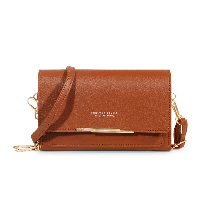 Korean Multifunctional Wallet with Shoulder Bag