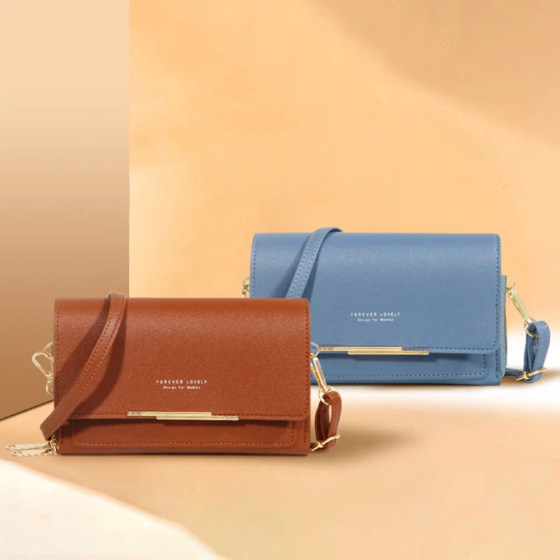Korean Multifunctional Wallet with Shoulder Bag