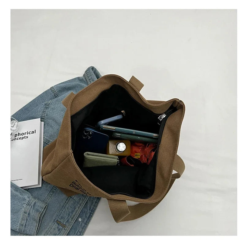Classic Canvas Tote Bag for Work