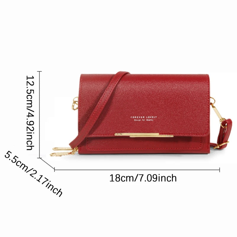 Korean Multifunctional Wallet with Shoulder Bag