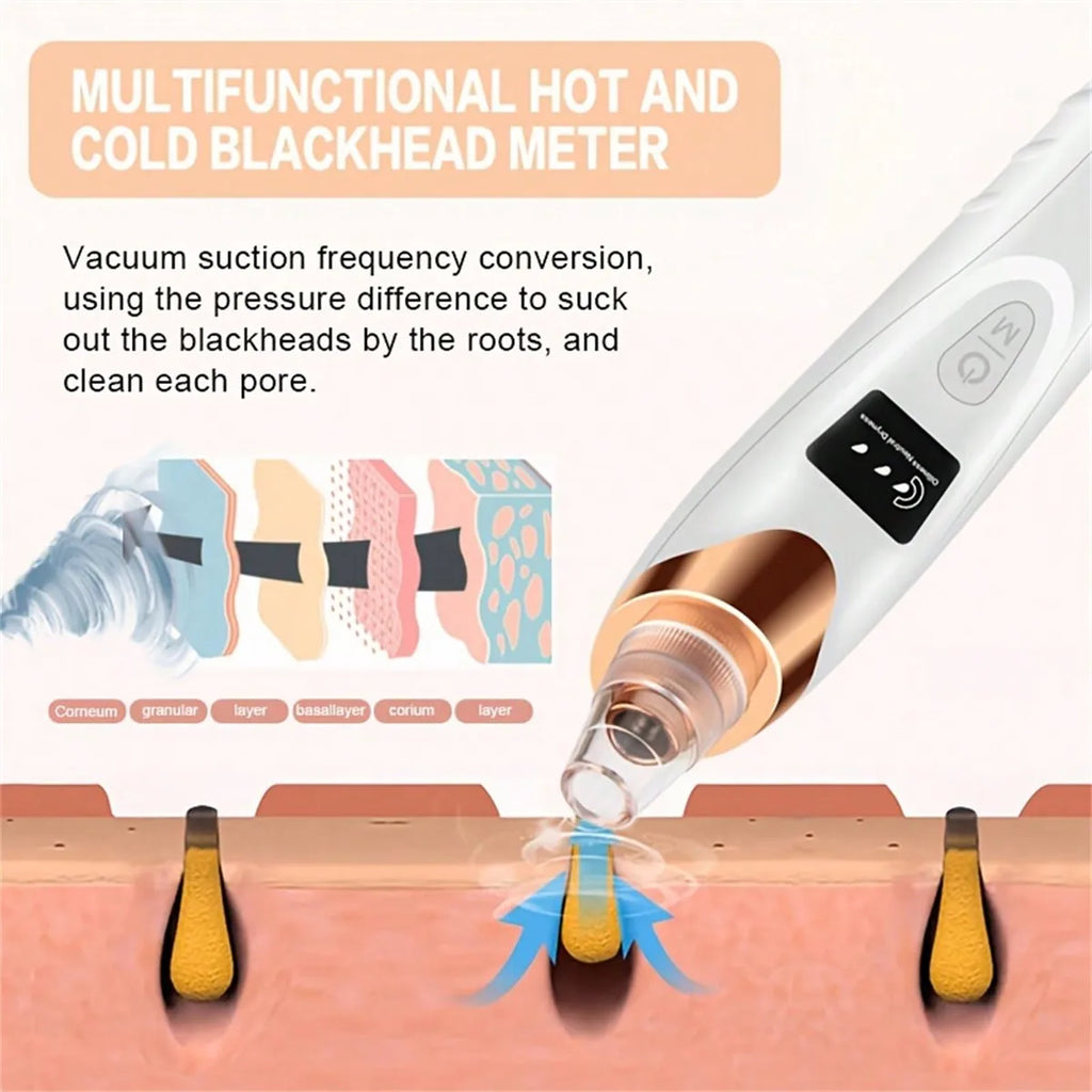 5-Level Vacuum Blackhead Remover Extractor