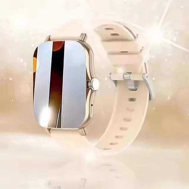 Elegance Rose Smartwatch – Touch Screen and Bluetooth Calling.