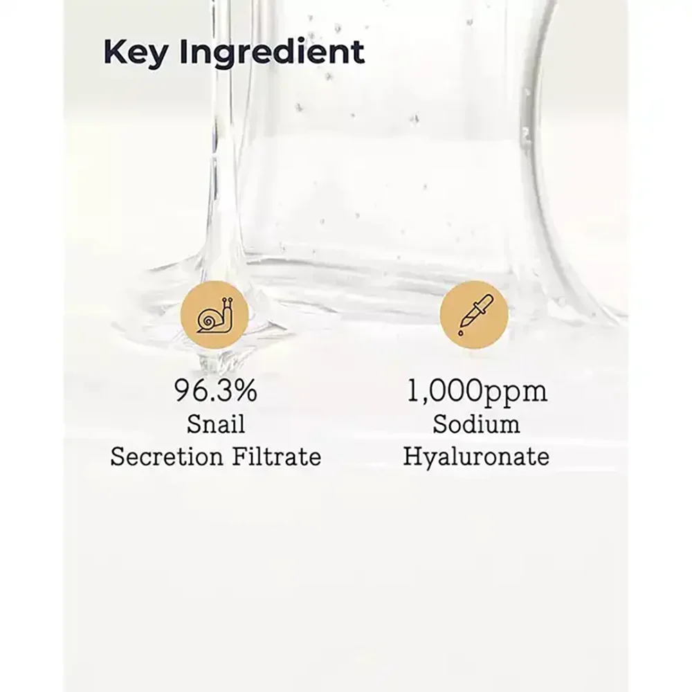 Aurora Nova Repairing Essence – 96% Snail Mucin (K-Beauty)