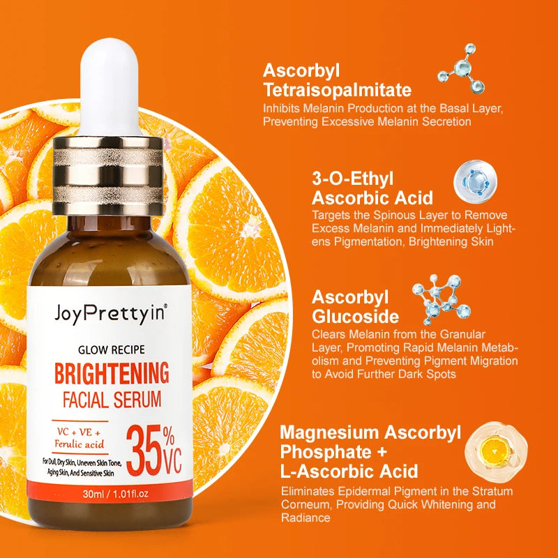 Vitamin C Facial Serum 30ml – Dark Spot Corrector, Brightening & Anti-Aging