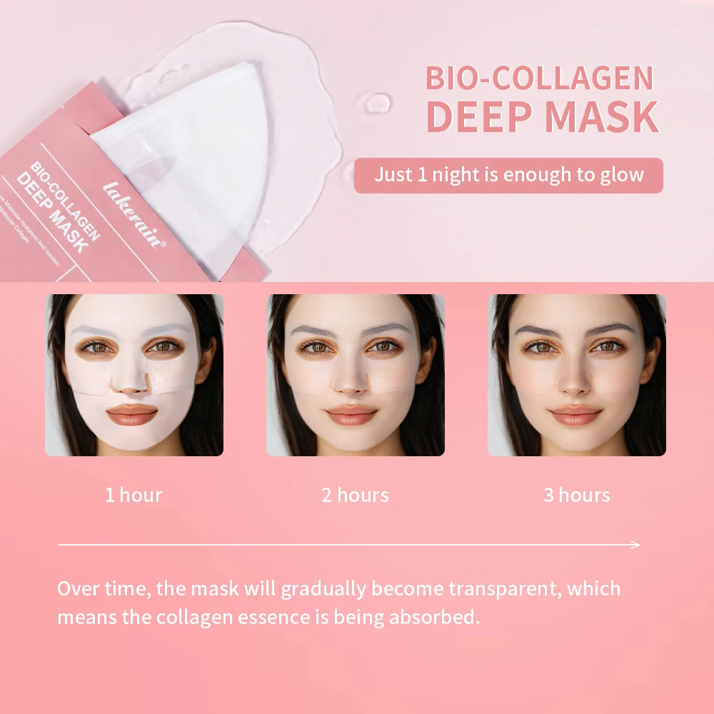 Aurora Nova 4 Bio-Collagen Real Deep Mask – Overnight Hydration & Glass Skin Glow