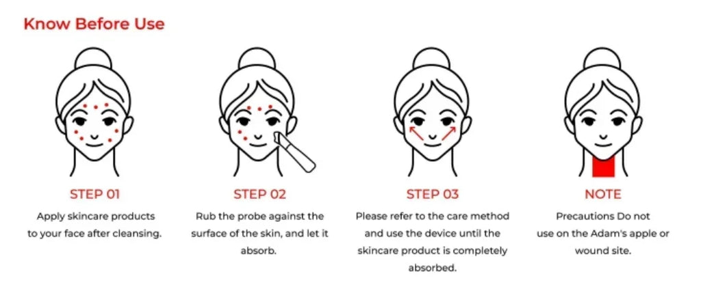 EMS Microcurrent Anti-Aging Facial Massager