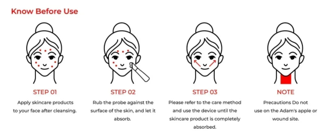 EMS Microcurrent Anti-Aging Facial Massager