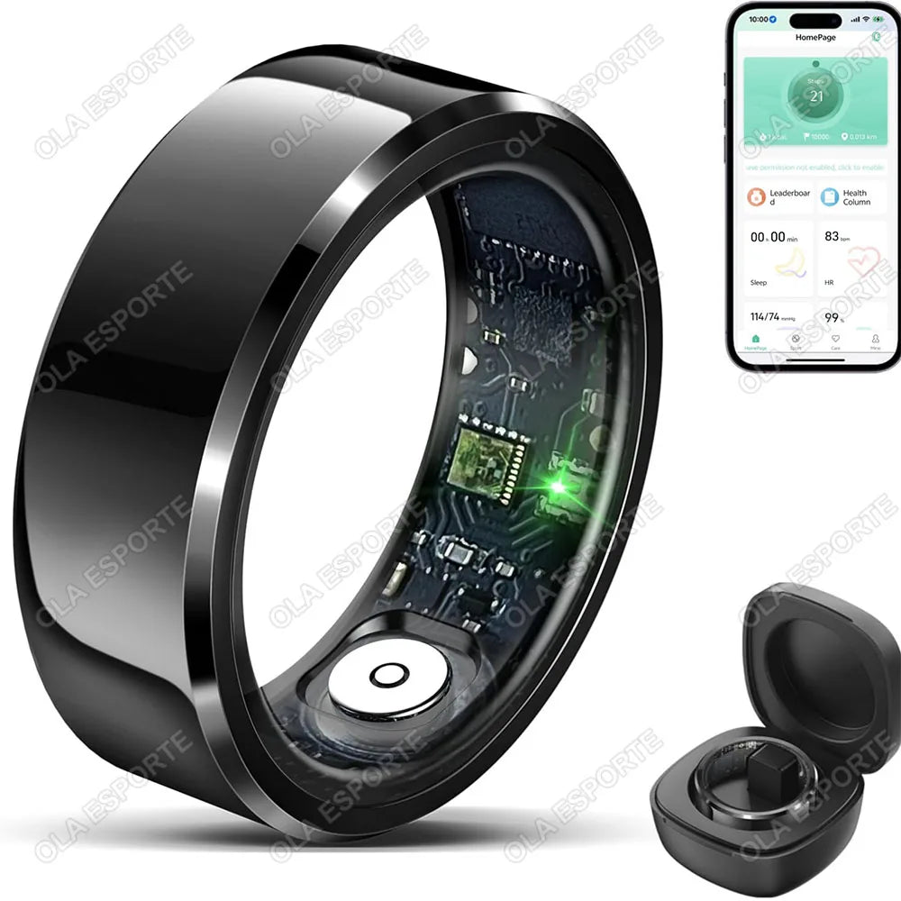 Aurora Nova 4 Ring S20: Smart Health & Sleep Tracker Ring