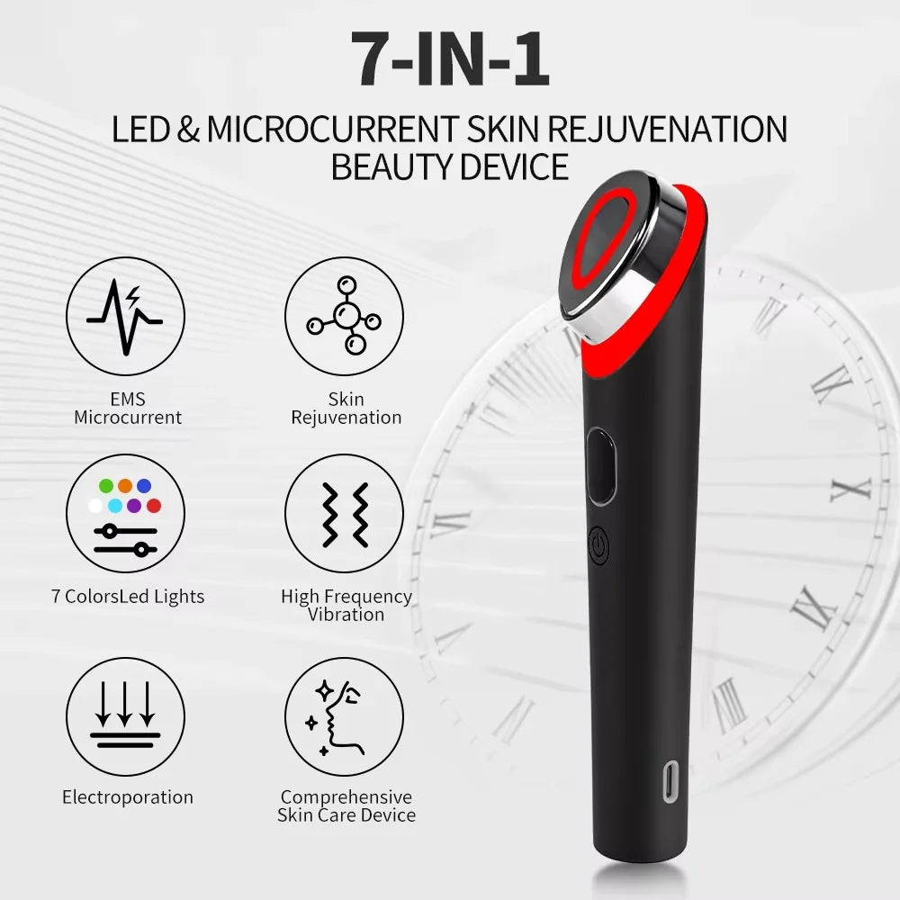 EMS Microcurrent Anti-Aging Facial Massager