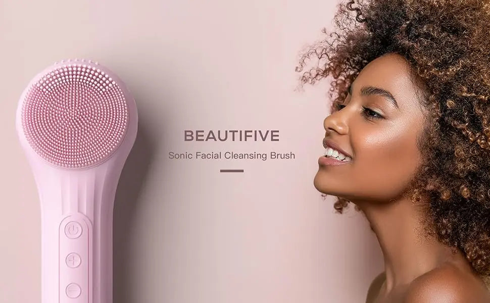 Rechargeable Sonic Facial Cleansing Brush