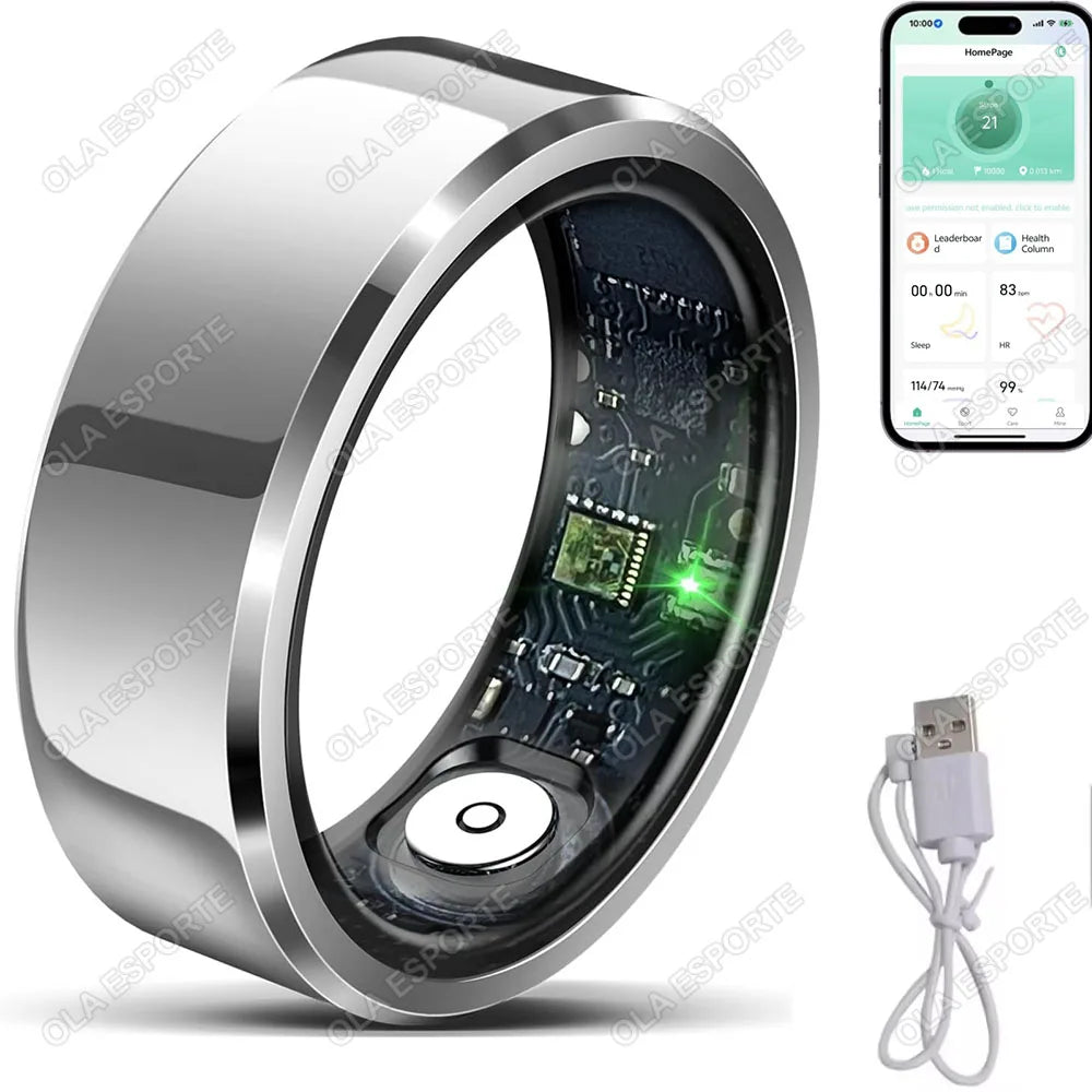 Aurora Nova 4 Ring S20: Smart Health & Sleep Tracker Ring