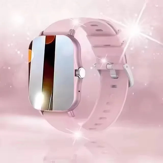 Elegance Rose Smartwatch – Touch Screen and Bluetooth Calling.