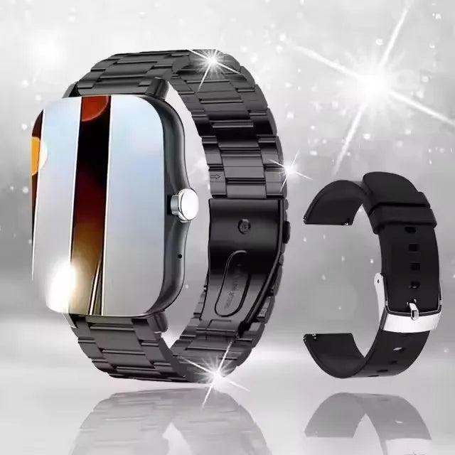 Elegance Rose Smartwatch – Touch Screen and Bluetooth Calling.