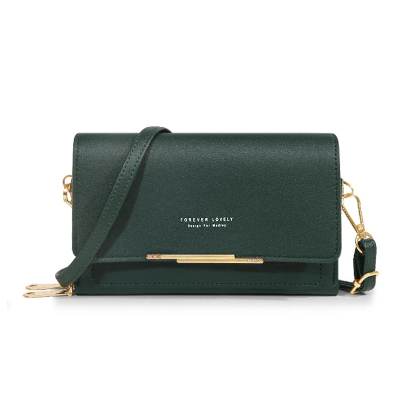 Korean Multifunctional Wallet with Shoulder Bag