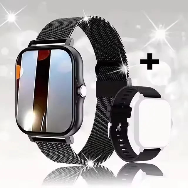 Elegance Rose Smartwatch – Touch Screen and Bluetooth Calling.