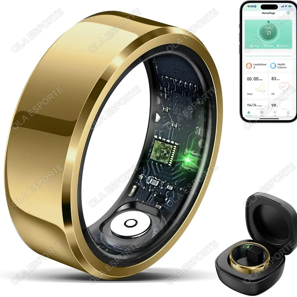 Aurora Nova 4 Ring S20: Smart Health & Sleep Tracker Ring