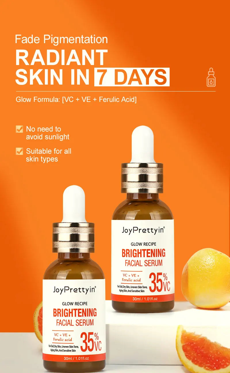 Vitamin C Facial Serum 30ml – Dark Spot Corrector, Brightening & Anti-Aging
