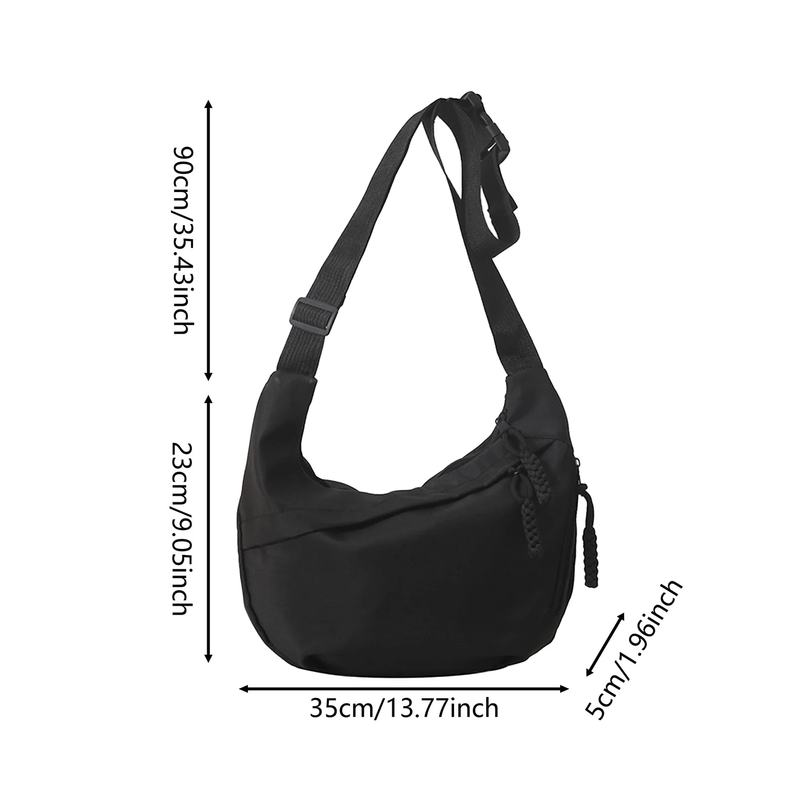 Large Capacity Crossbody Bag for Office