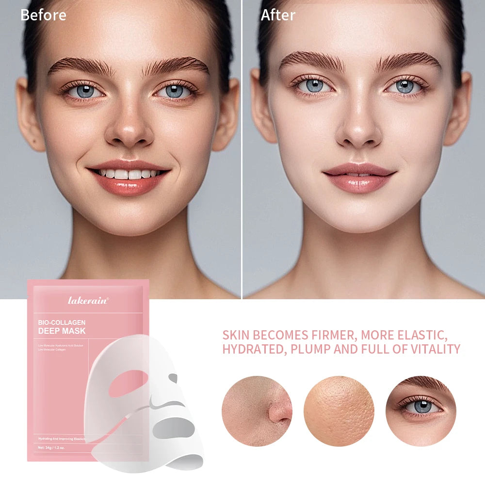 Aurora Nova 4 Bio-Collagen Real Deep Mask – Overnight Hydration & Glass Skin Glow