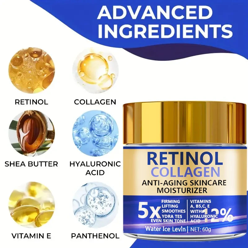 Retinol & Collagen Anti-Aging Face Cream 60g