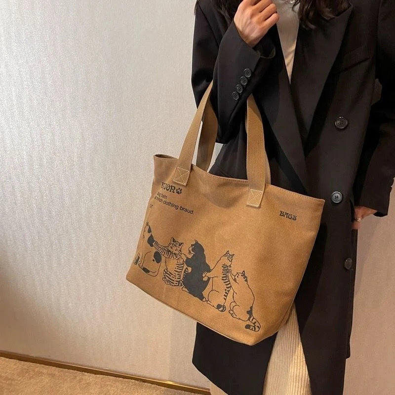 Classic Canvas Tote Bag for Work