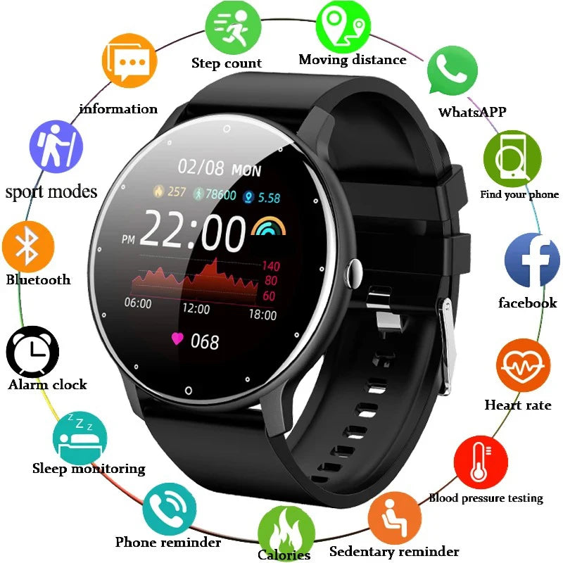 LIGE 2026 Smartwatch with Heart Rate Monitor