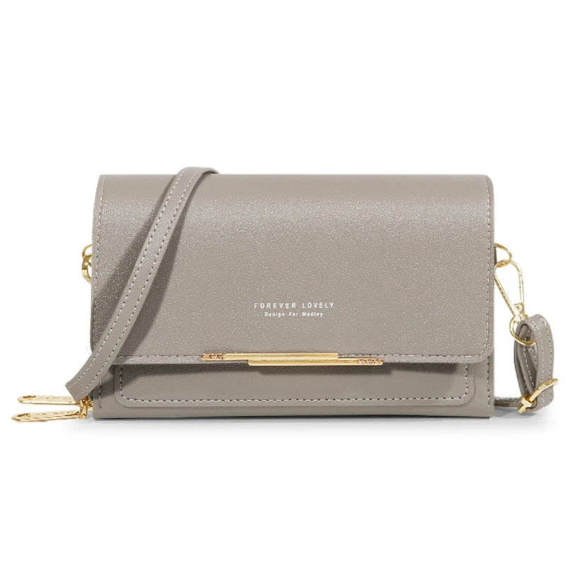Korean Multifunctional Wallet with Shoulder Bag