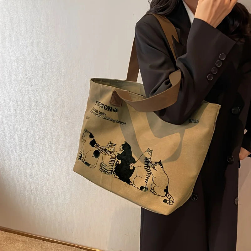 Classic Canvas Tote Bag for Work