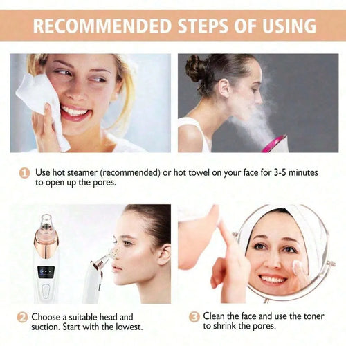 5-Level Vacuum Blackhead Remover Extractor