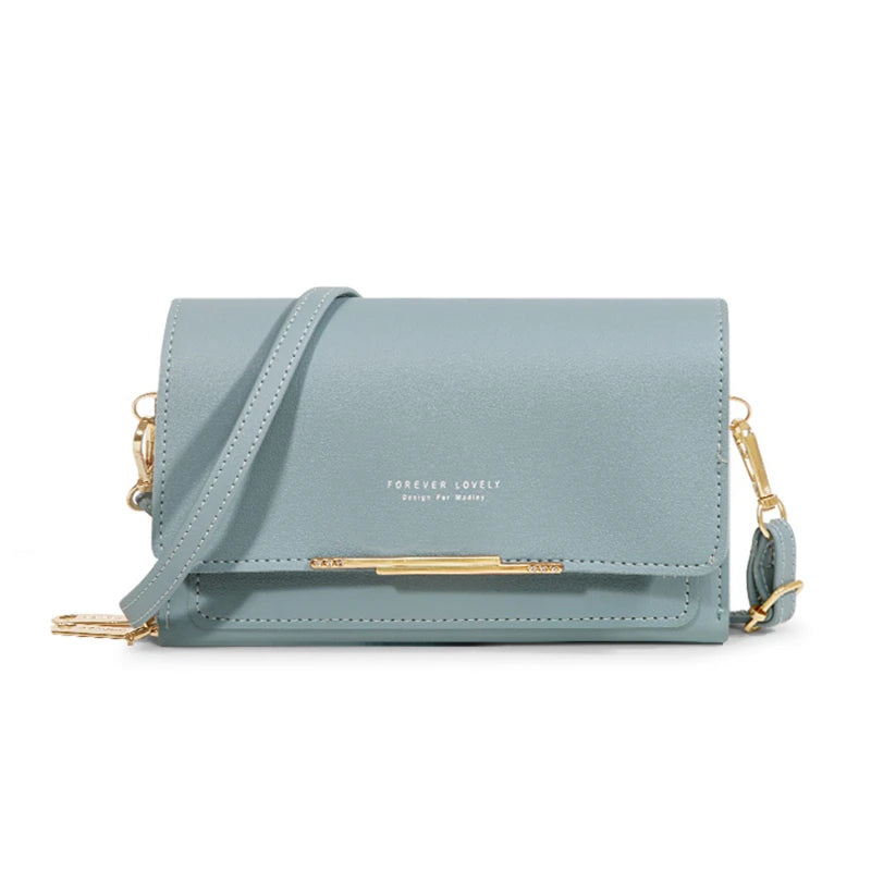Korean Multifunctional Wallet with Shoulder Bag