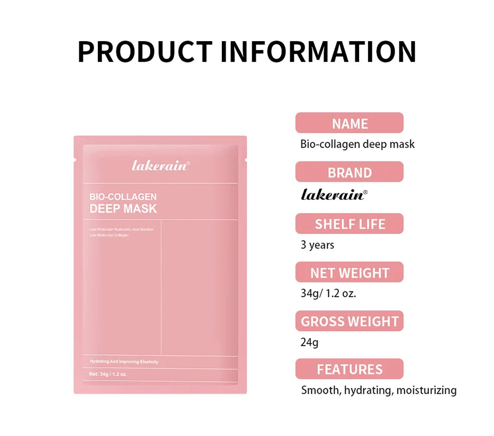 Aurora Nova 4 Bio-Collagen Real Deep Mask – Overnight Hydration & Glass Skin Glow