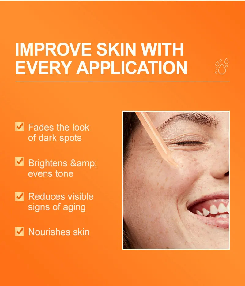 Vitamin C Facial Serum 30ml – Dark Spot Corrector, Brightening & Anti-Aging