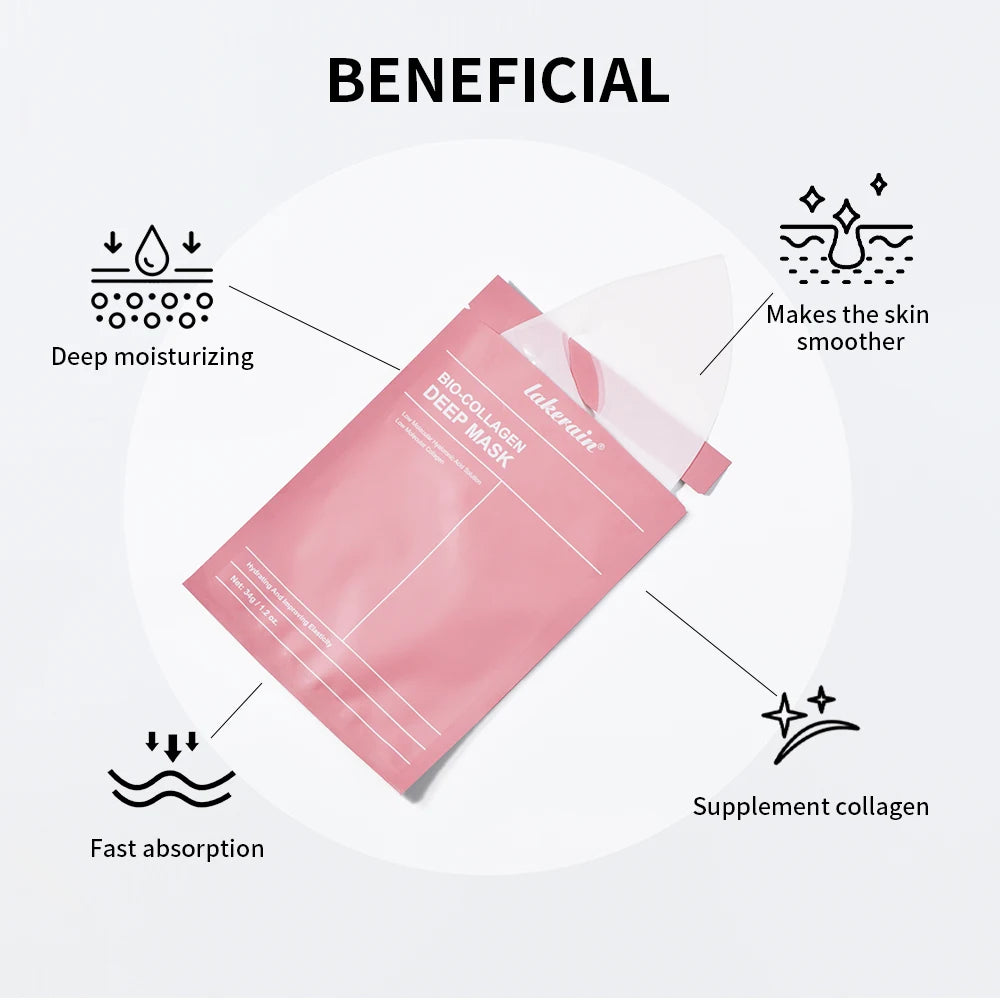 Aurora Nova 4 Bio-Collagen Real Deep Mask – Overnight Hydration & Glass Skin Glow