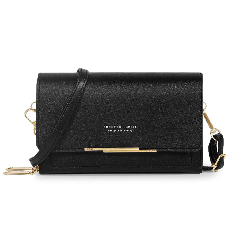Korean Multifunctional Wallet with Shoulder Bag