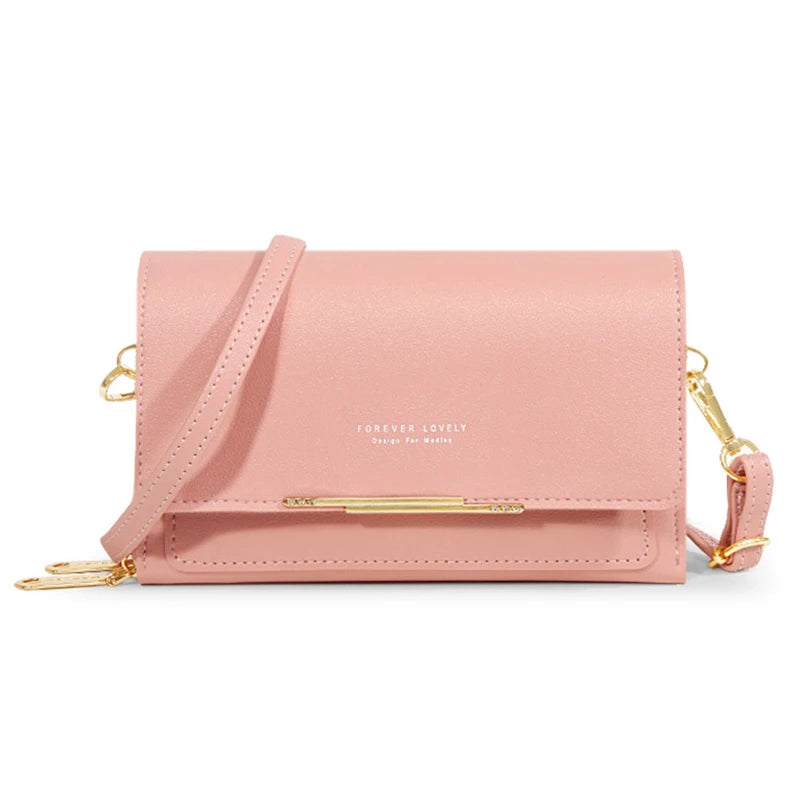 Korean Multifunctional Wallet with Shoulder Bag