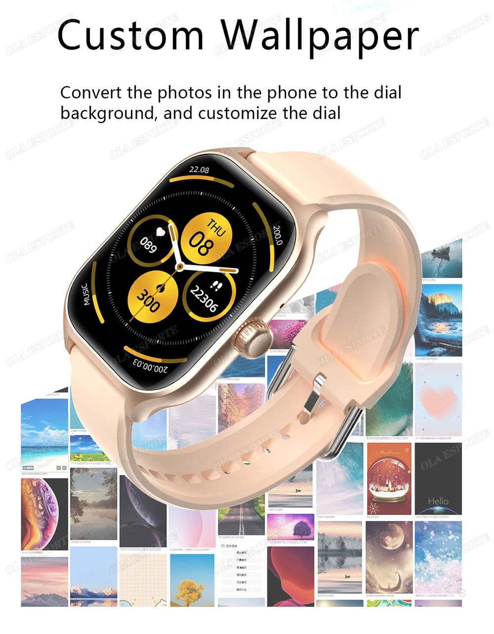 Sport Smartwatch with Bluetooth Calling