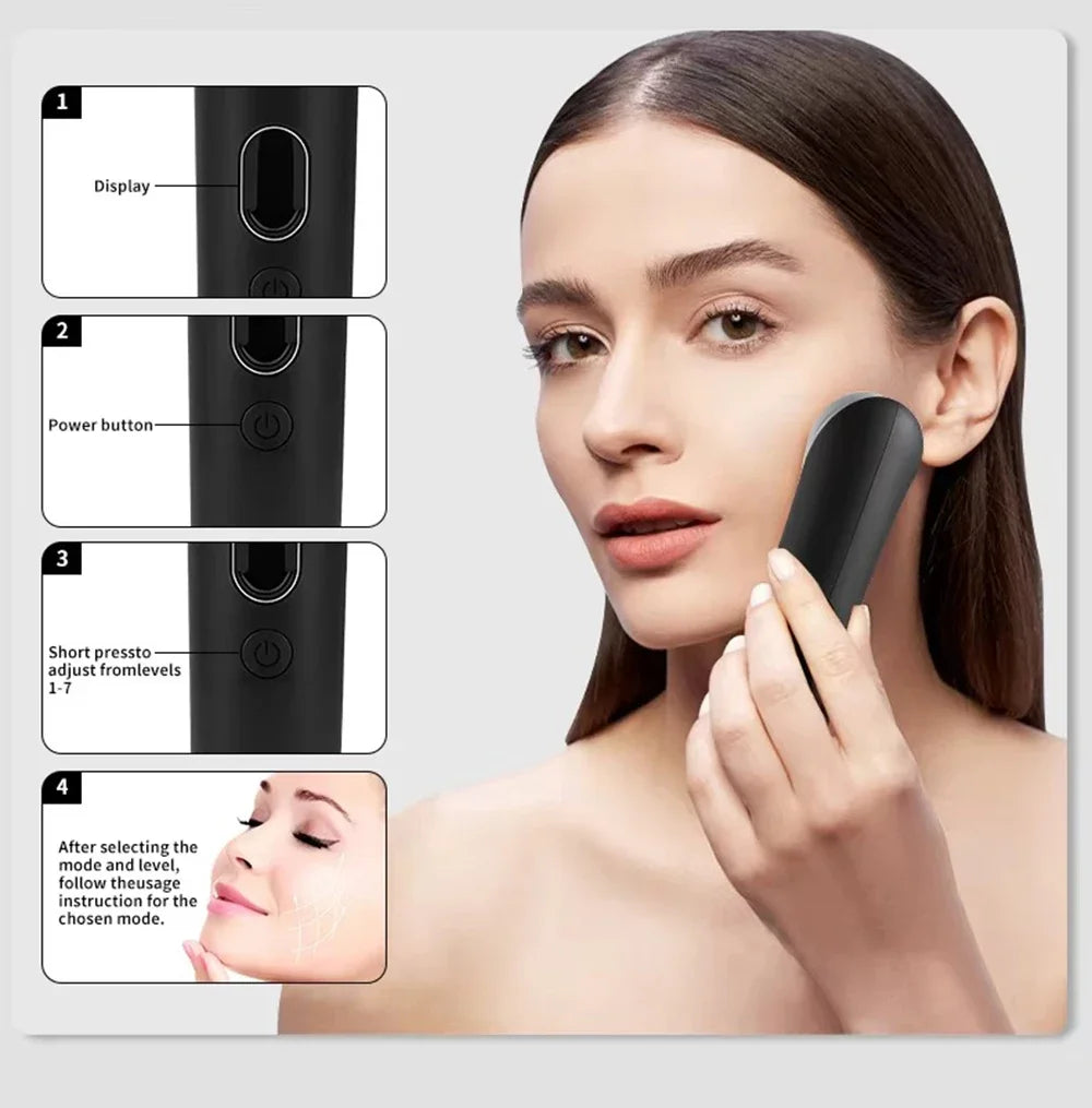 EMS Microcurrent Anti-Aging Facial Massager