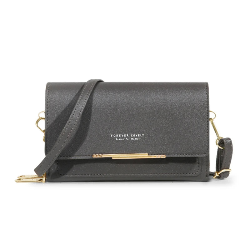 Korean Multifunctional Wallet with Shoulder Bag