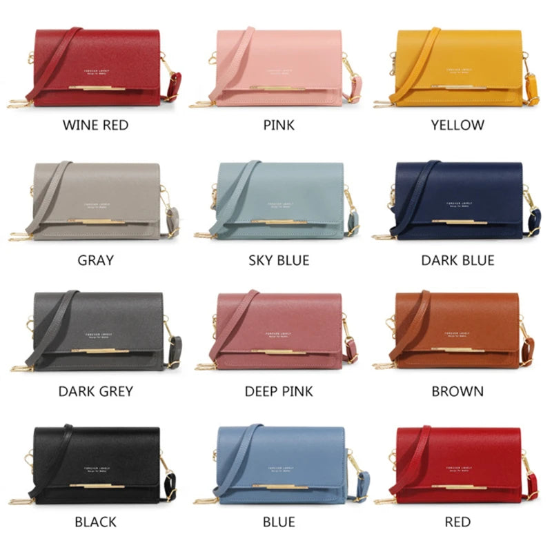Korean Multifunctional Wallet with Shoulder Bag