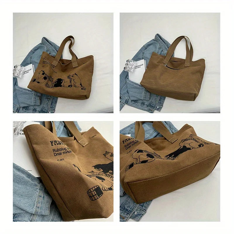 Classic Canvas Tote Bag for Work