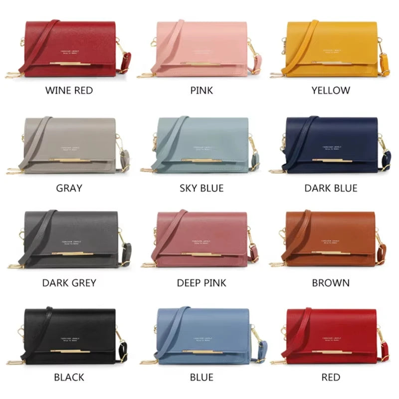 Korean Multifunctional Wallet with Shoulder Bag